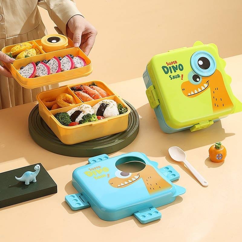 Dino theme Lunch  Box for kids