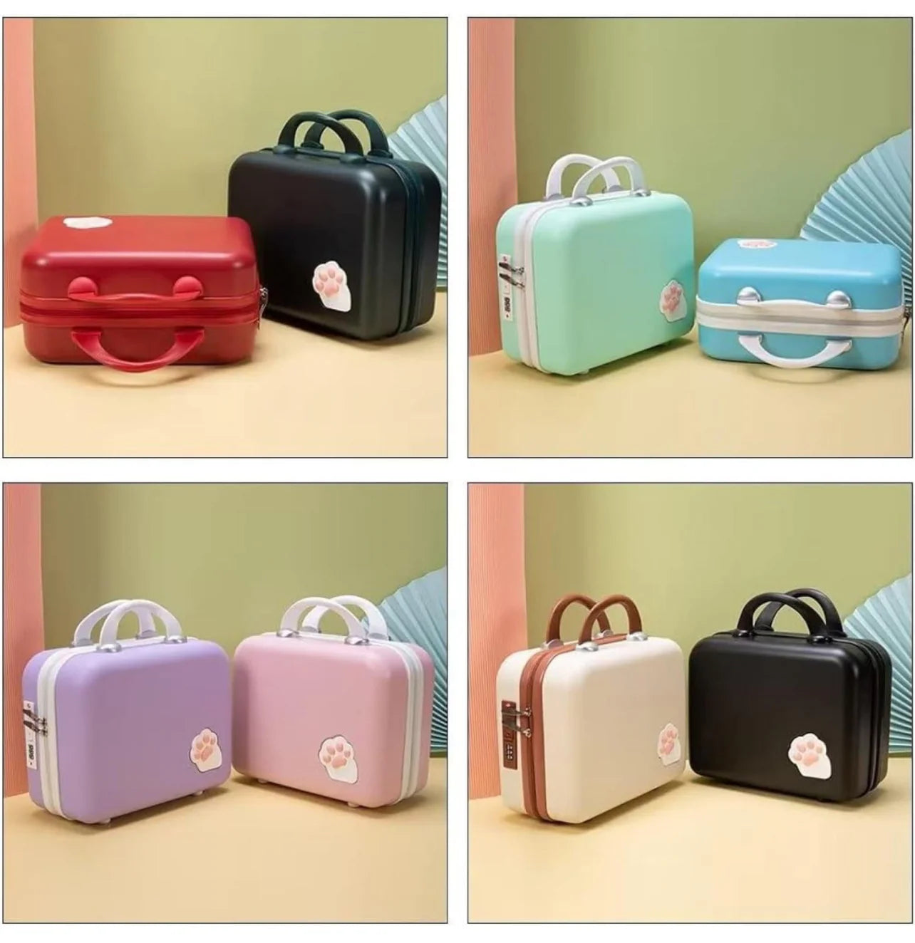 Mini travel vanity bags