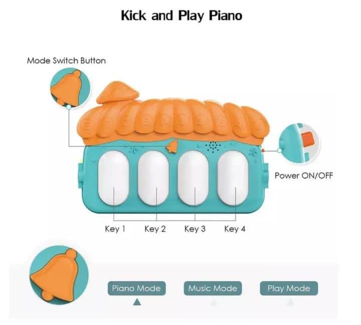 Baby Piano Play Gym