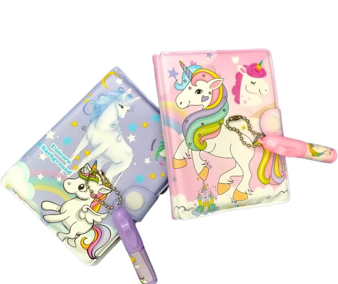 Unicorn notebook for kids