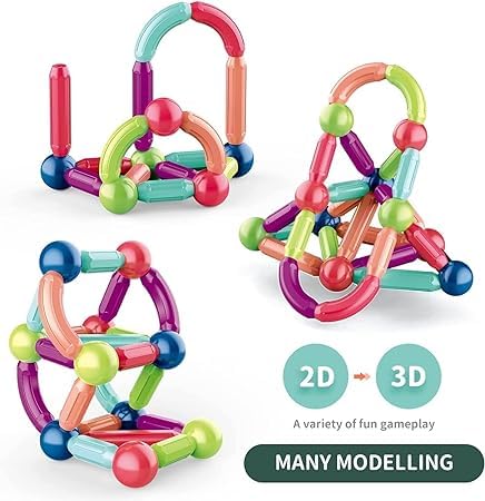 25 Pcs magnet Stick building blocks