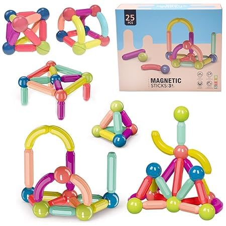 25 Pcs magnet Stick building blocks