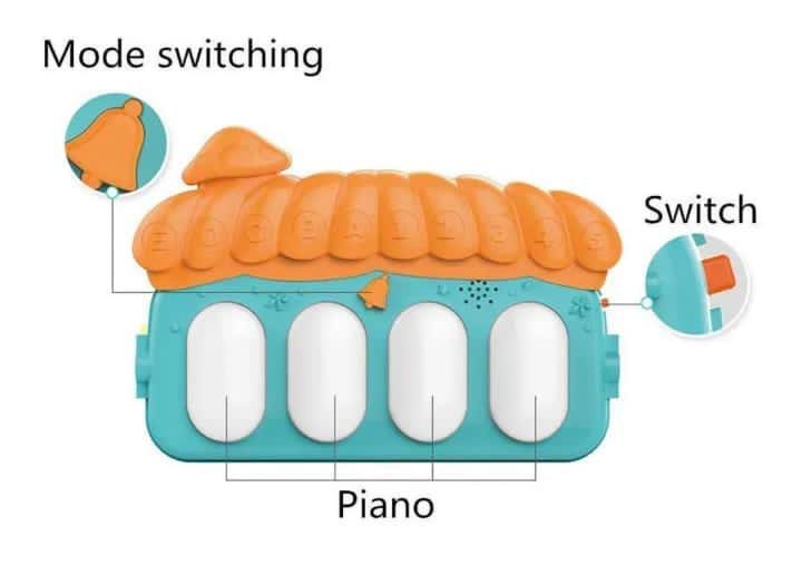 Baby Piano Play Gym