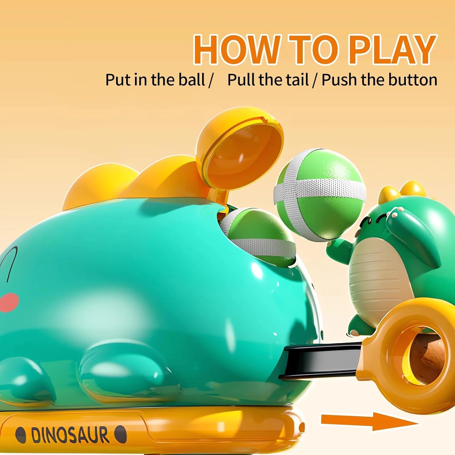 Dino Gun Dart Target Shooting game for Kids 3+ - random colour