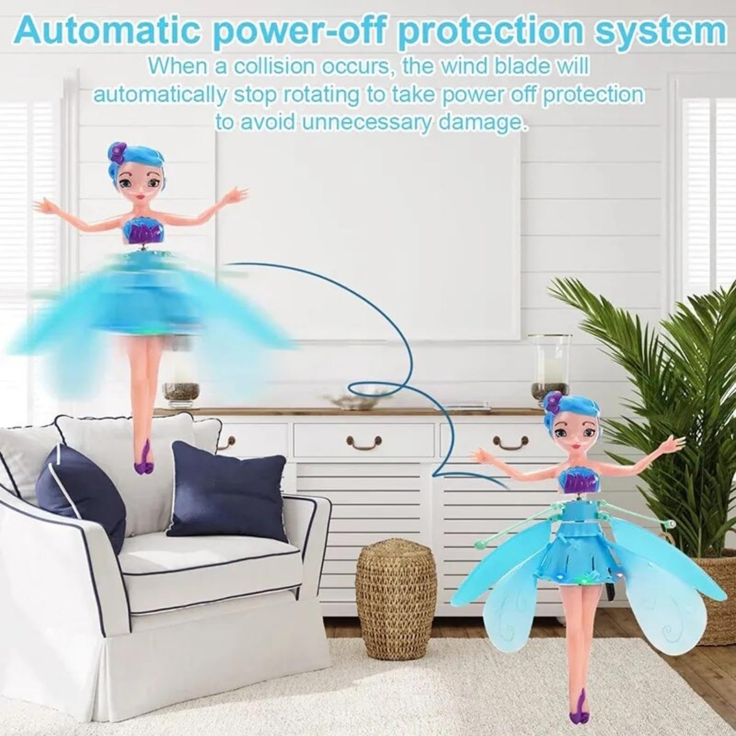 Sensor Control Magic Flying Fairy Doll