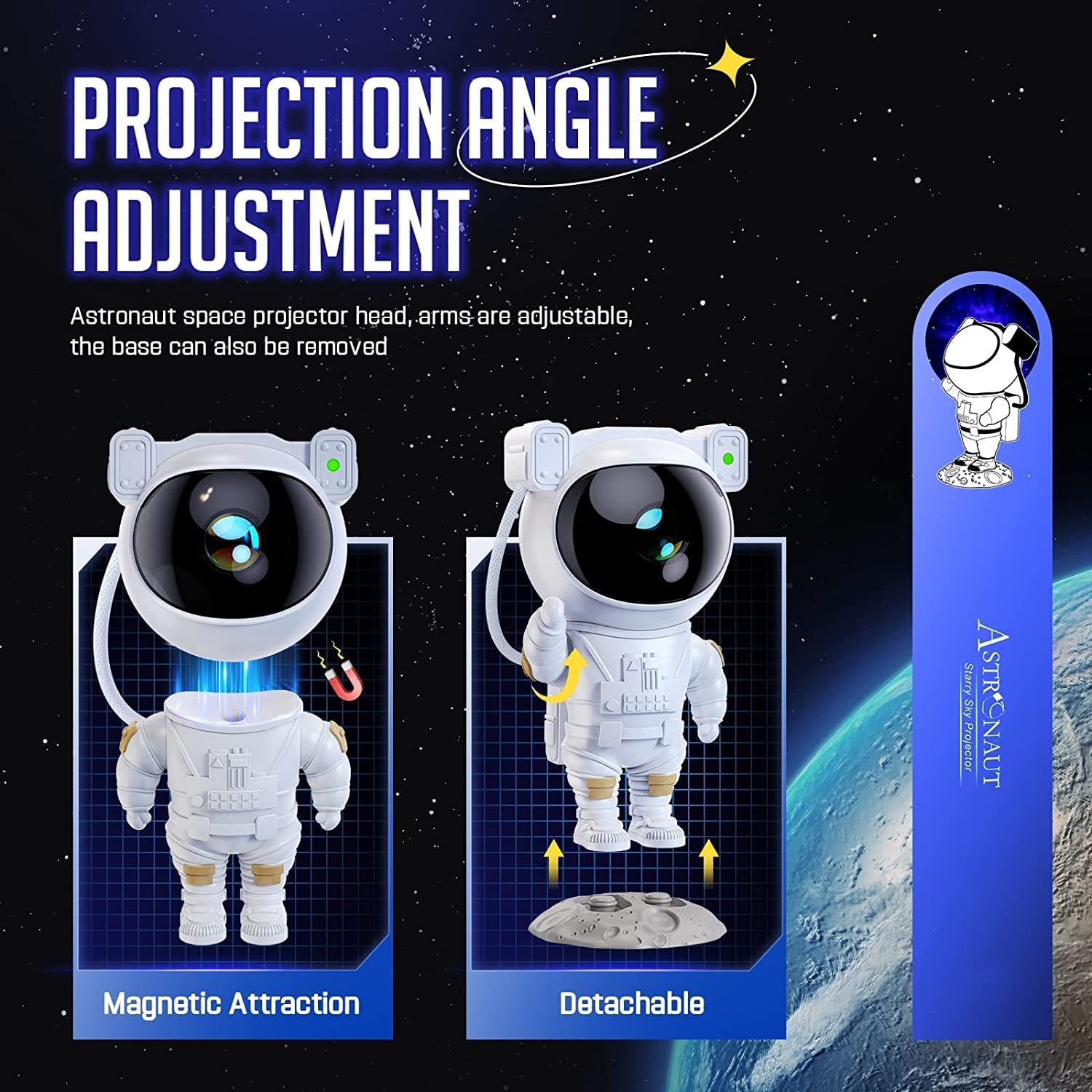 Astronaut Star Projector