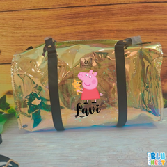 Personalized Holographic Duffle Bag