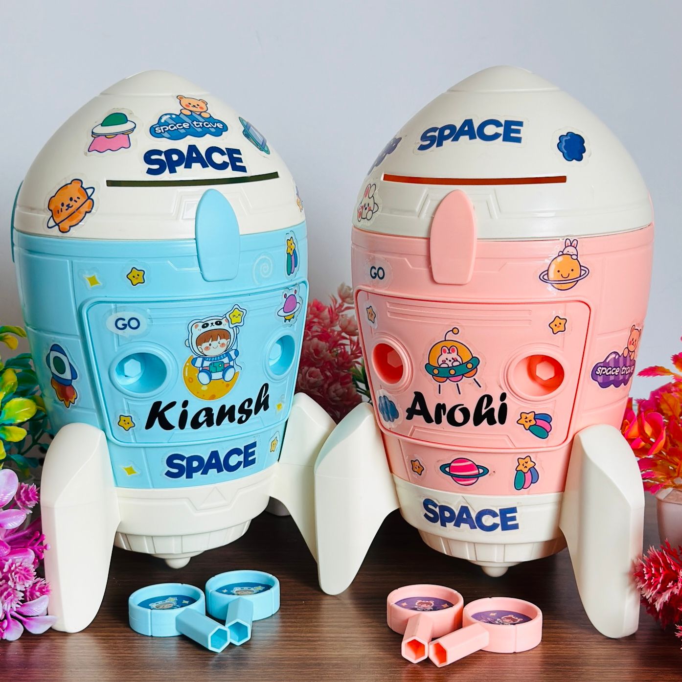 Rocket Piggy Banks