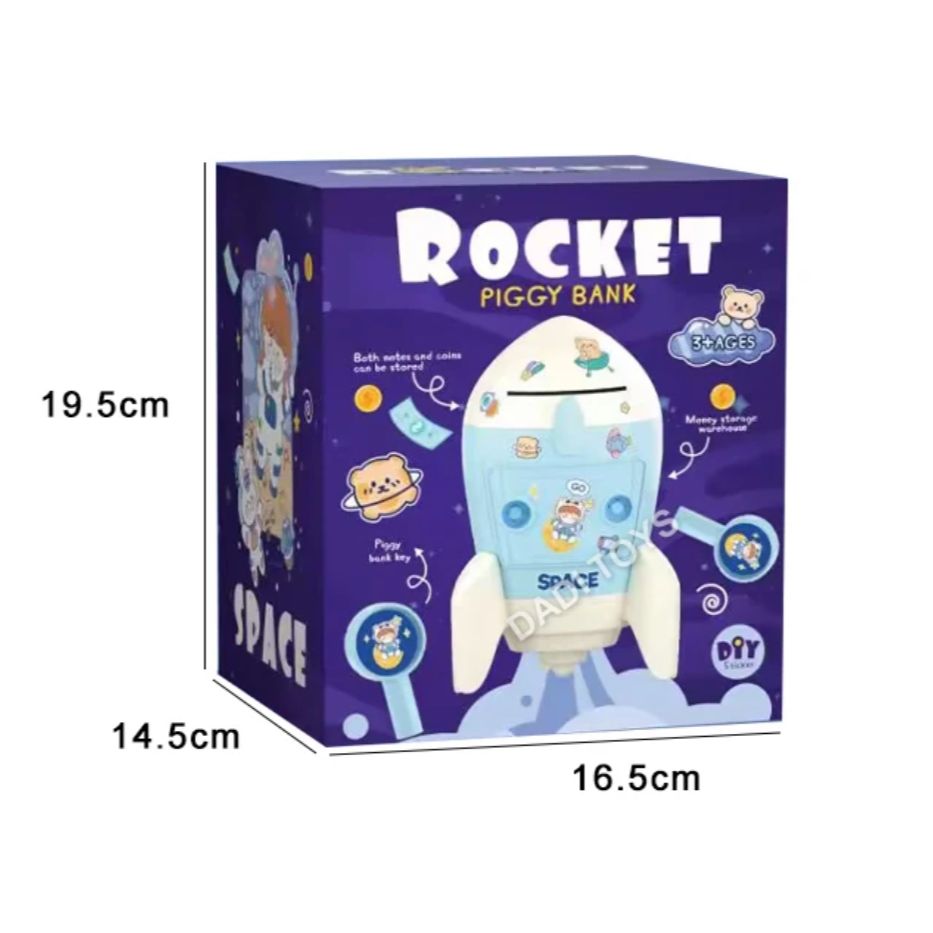 Rocket Piggy Banks