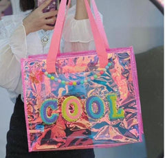 Holographic Schick Tot Bag