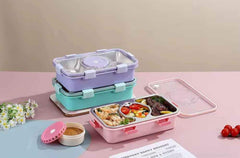 Sleek 2+1 Partition Bento Box