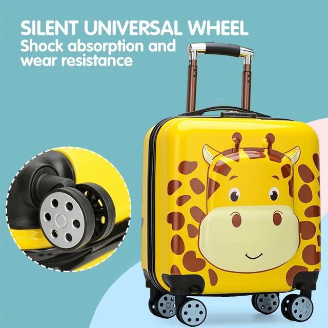 Hardshell Trolley Suitcase Bag - Ideal for Kids