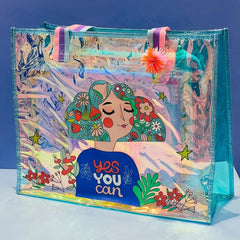 Premium Holographic Tote Bags