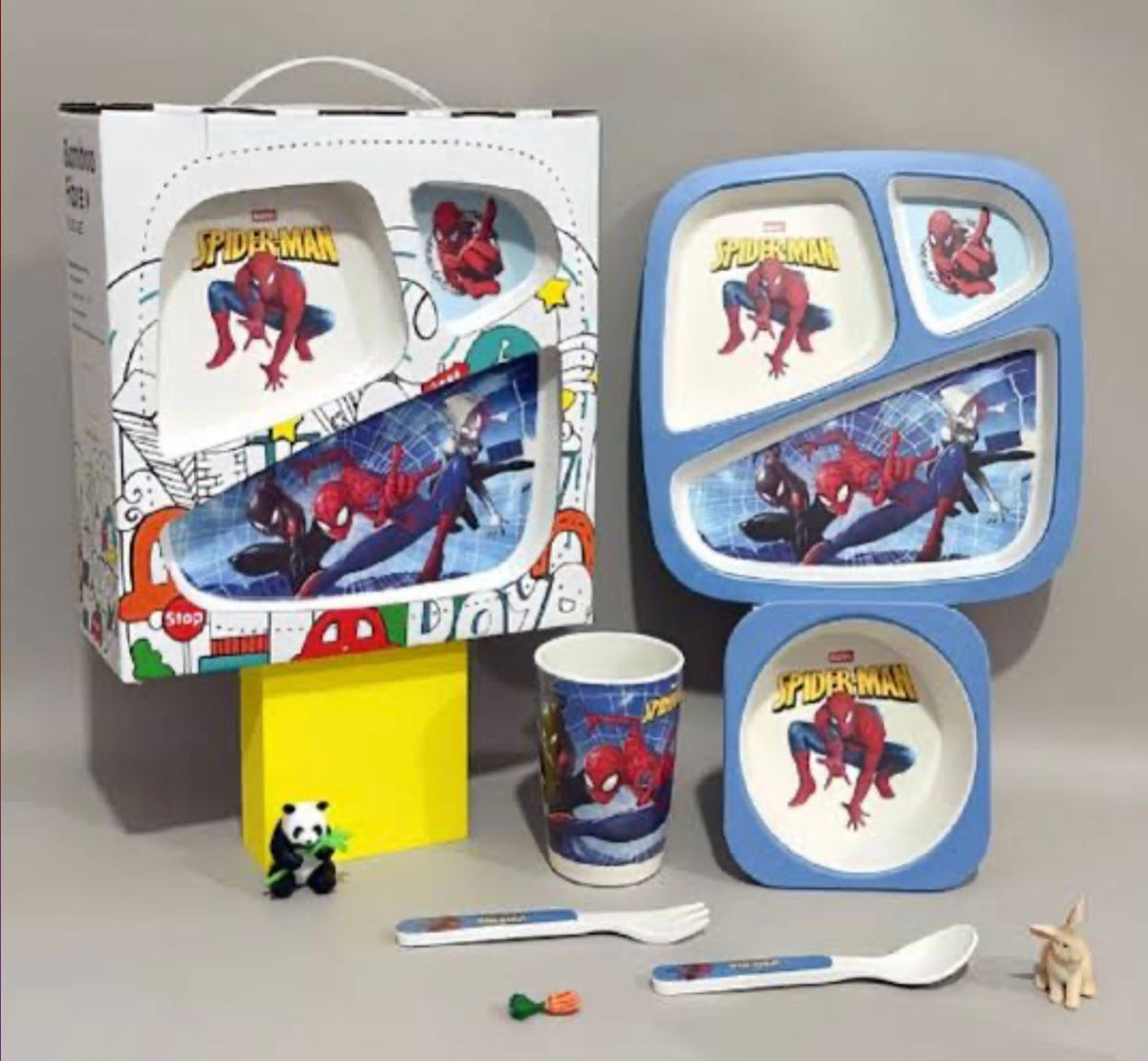 Spiderman cutlery set