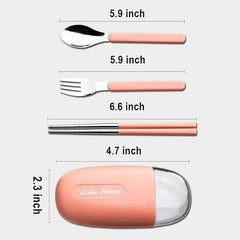 Kawaii cutlery set for kids