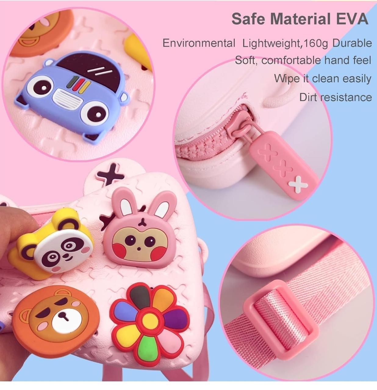 Super Soft Eva Silicone Slings With Detachable 3D Silicone Stickers