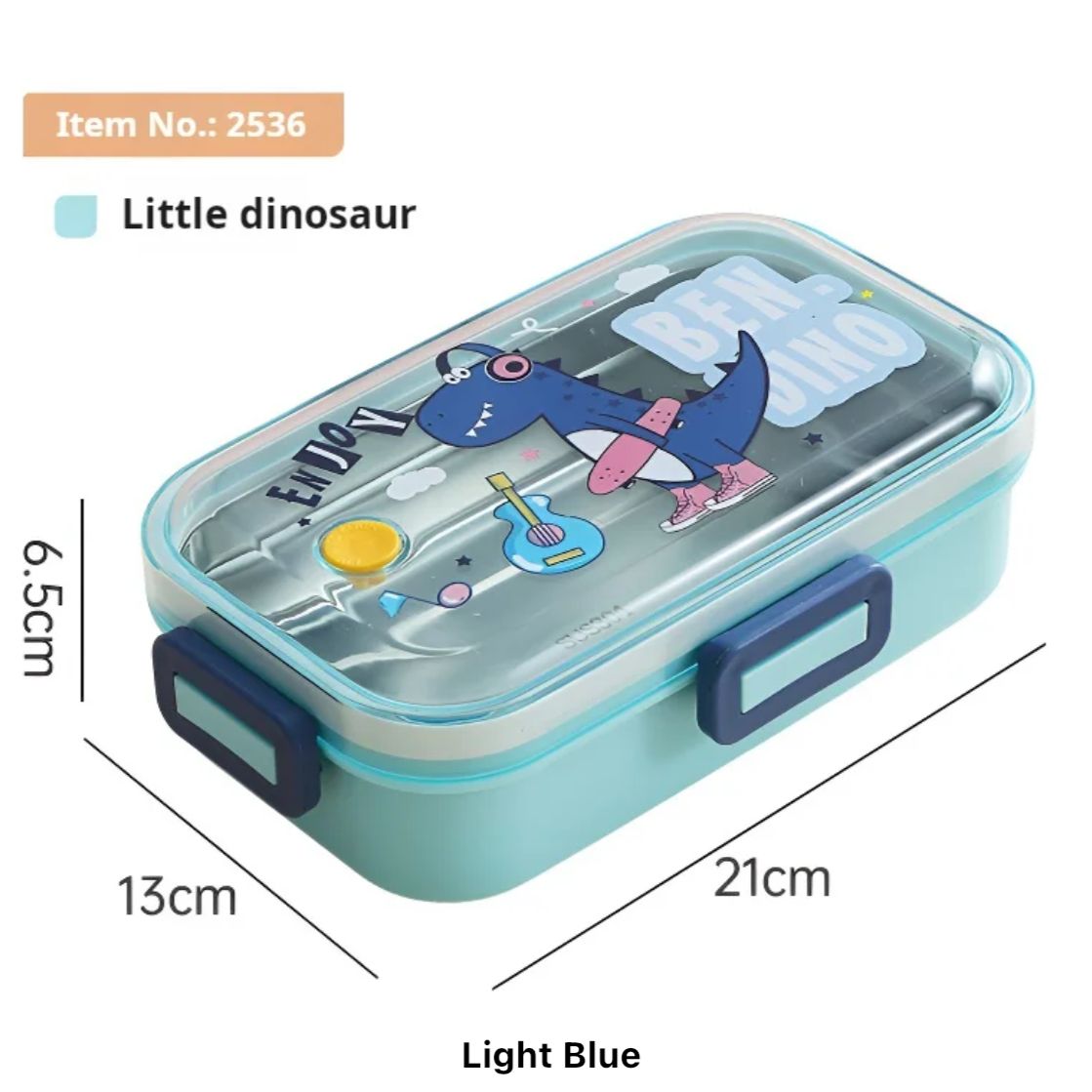 700 ml insulated 2 grid lunch box