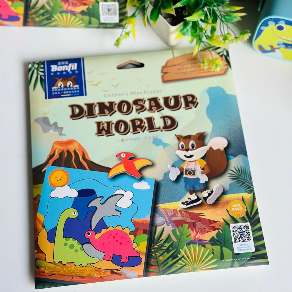 Premium quality jungle theme cut out puzzle for kids