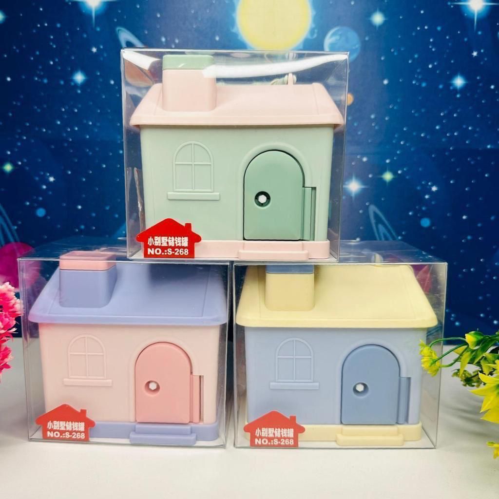 Hut space piggy banks for kids