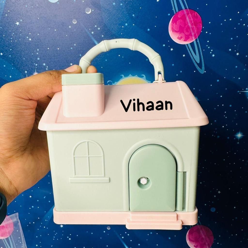 Hut space piggy banks for kids